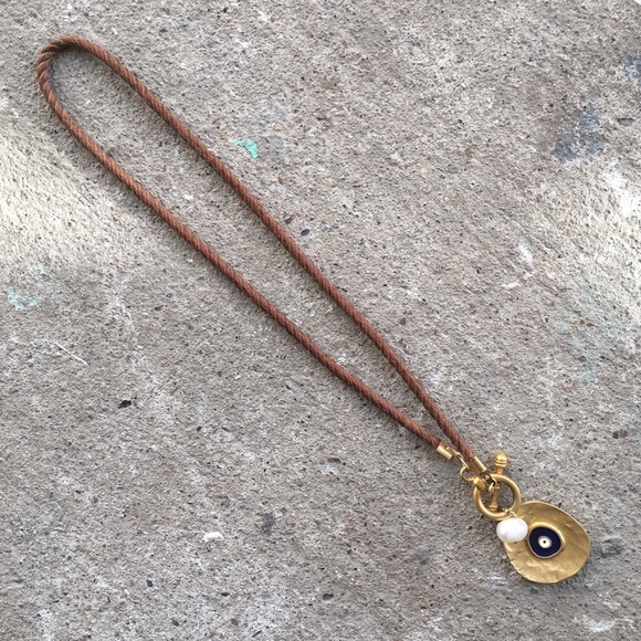 Jewelry - Boutique | Evil Eye Pendant & Pearl Necklace